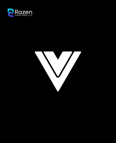Vimeo logo with Razen Creations LLC branding